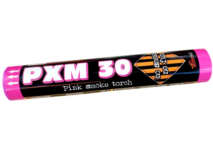 RUŽOVÁ DYMOVNICA PXM30 1 KS