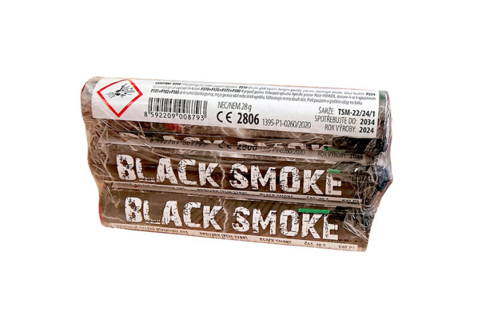 ČIERNA DYMOVNICA BLACK SMOKE 3 KS