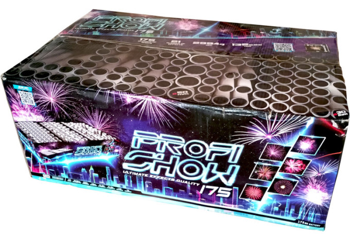 KOMPAKT FIREWORKS SHOW 175 RAN / 30 A 50 MM KOMPAKT FIREWORKS SHOW 175 RAN / 30 A 50 MM