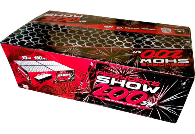 KOMPAKT 200 RAN / 30 MM FIREWORKS SHOW 200