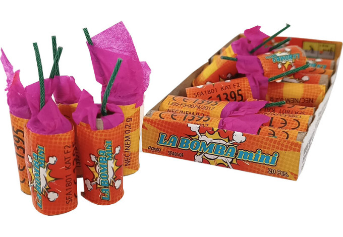 PETARDY LA BOMBA MINI 20 KS