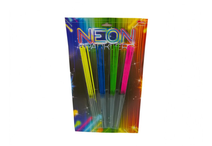 PRSKAVKY 28 CM NEONOVÉ 20 KS