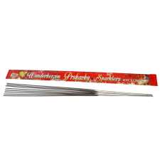 ZLATÉ VÁNOĆNÍ PRSKAVKY 70 CM 8 KS